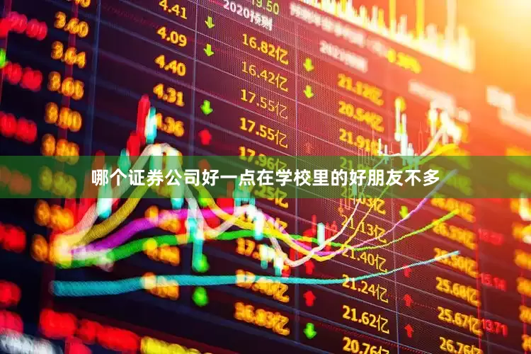 哪个证券公司好一点在学校里的好朋友不多