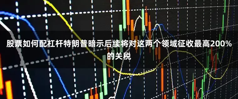 股票如何配杠杆特朗普暗示后续将对这两个领域征收最高200%的关税